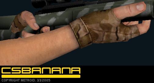 Скачать Desert Camo GLoves Руки и Перчатки для Counter Strike Source   