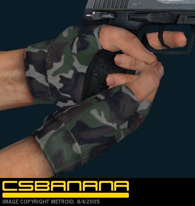 Скачать Camo Gloves Руки и Перчатки для Counter Strike Source   