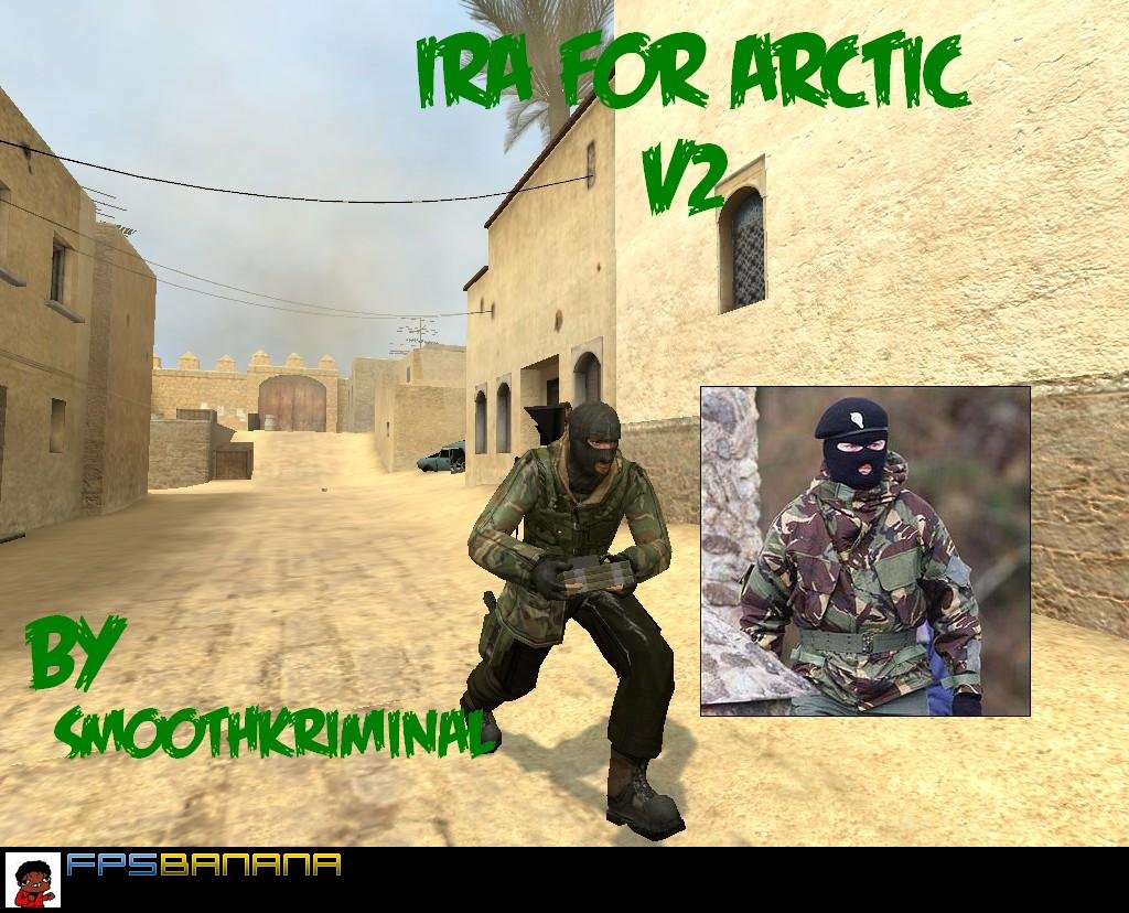 Скачать IRA for Arctic V2 T для Counter Strike Source   Модели Игроков 