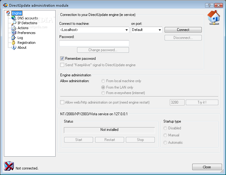 Скачать DirectUpdate v4.6.5.197 - Позволяет заменить динамический IP-адрес на постоянный - программы для CS Source Другие для Counter Strike Source   Готовые сервера 